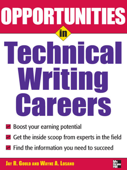 Title details for Opportunities in Technical Writing by Jay R. Gould - Available